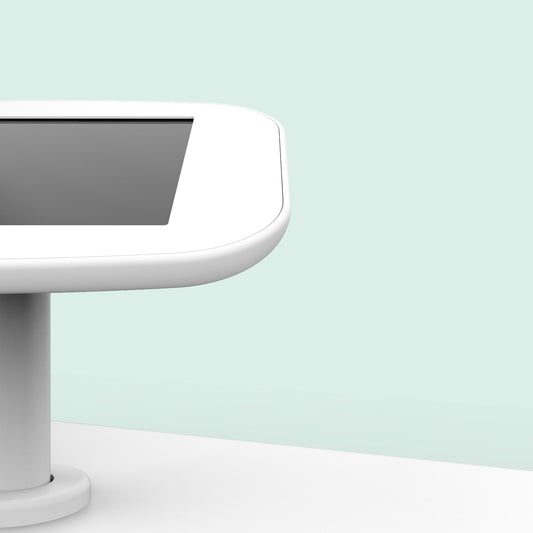 Tablet Halterung mit 178 mm Rohrlänge für erhöhte Sichtbarkeit am Point of Sale