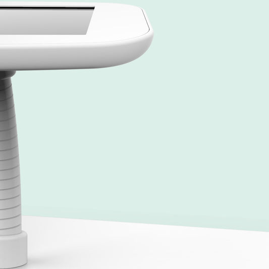 Tablet Halterung mit verstellbarem Flexschlauch für individuelle Positionierung am Point of Sale